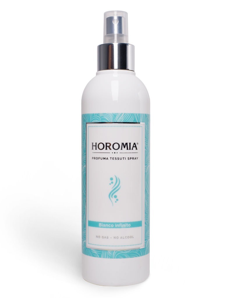 Horomia textielspray bianco infinito